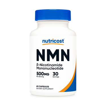 Nutricost NMN 500 mg — 60 Capsules – original product bottle – PROTEIN DISTRICT Lebanon