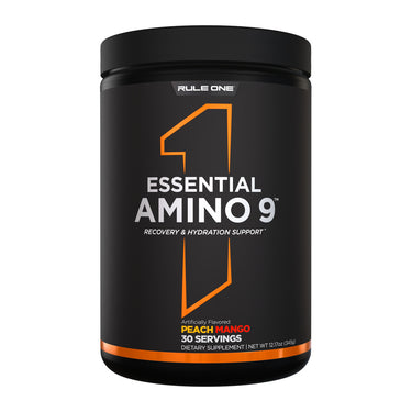 Rule 1 Essential Amino 9 EAA — Peach Mango — 30 scoops product image | PROTEIN DISTRICT Lebanon