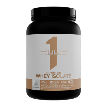Rule 1 Whey Isolate — Unflavored — 1.5 lb • Naturally Flavored product image | PROTEIN DISTRICT Lebanon