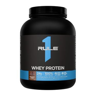 Rule 1 Whey Protein — Chocolate Fudge — Approx. 5 lb product image | PROTEIN DISTRICT Lebanon