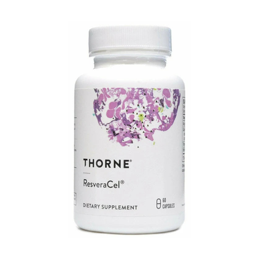 Thorne ResveraCel — 60 Capsules – original product bottle – PROTEIN DISTRICT Lebanon
