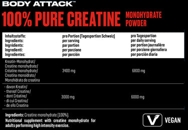 Body Attack Creatine