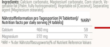 Body Attack Magnesium+Calcium