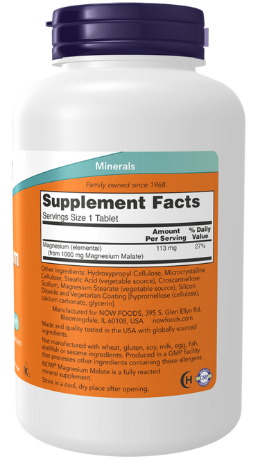 Now Magnesium Malate