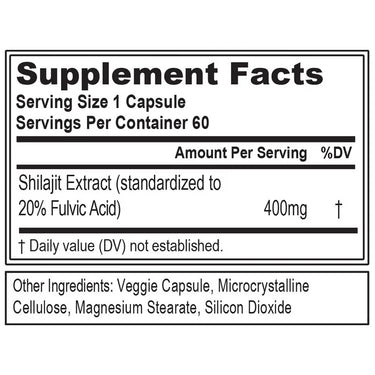 Evl Shilajit