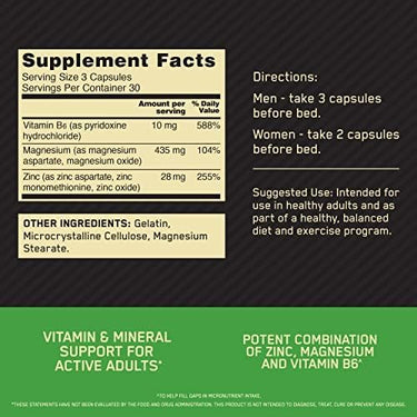 Optimum Nutrition Zinc Magnesium