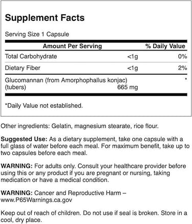Swanson Glucomannan