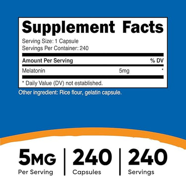 Nutricost melatonin