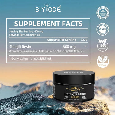 Biyode Shilajit resin