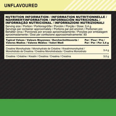 Optimum Nutrition Creatine