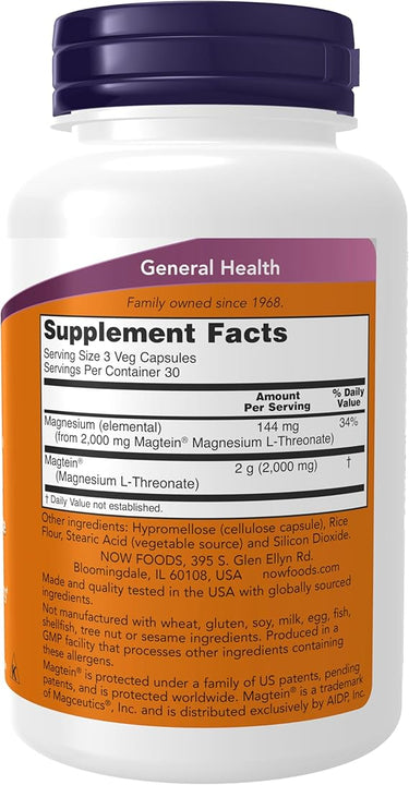 Now Magnesium L-threonate