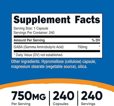Nutricost Gaba