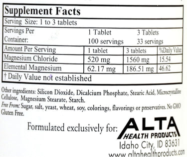 Alta Magnesium Chloride