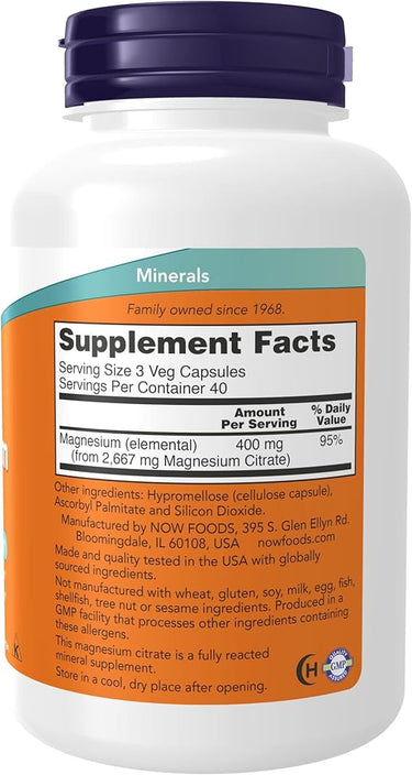 Now Magnesium Citrate