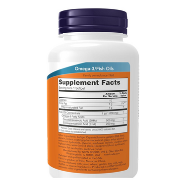 Now DHA-500 Fish Oil