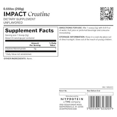 My Protein Impact Creatine