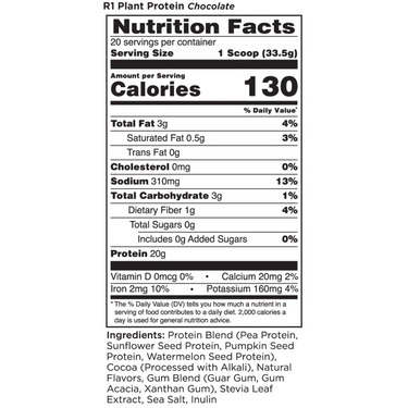 Rule 1 Vegan Protein