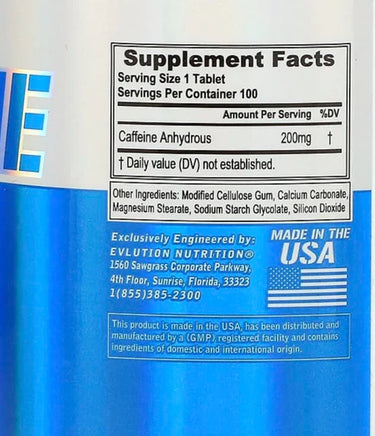 Evl Caffeine Pills