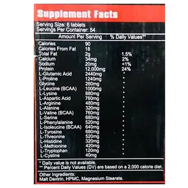 Mega Sport Amino Hardcore