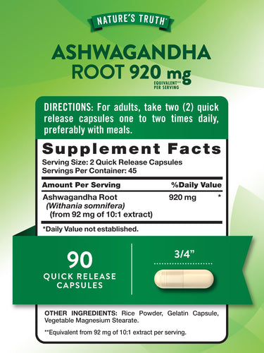 Nature Truth Ashwaghanda