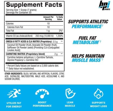 Bpi Cla+l-Carnitine
