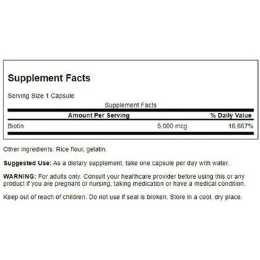 Swanson Biotin