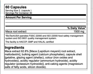 Biotech Usa Maca