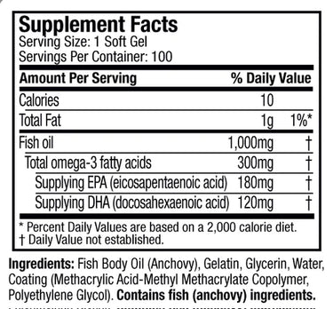 Muscletech Fish Oil