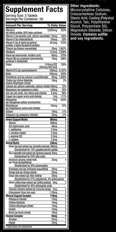 Muscletech Multi Vitamin