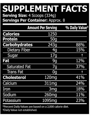 Core Champs Mass Gainer
