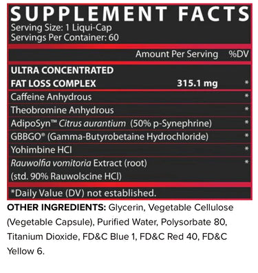 Nutrex LIPO 6 Ultra Concentrate