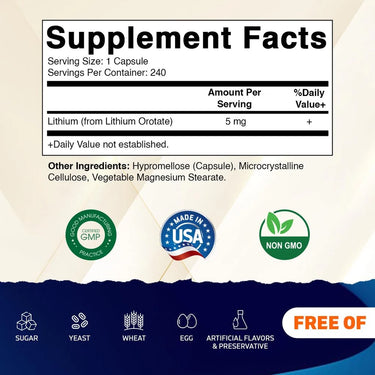 Vitamatic Lithium Orotate
